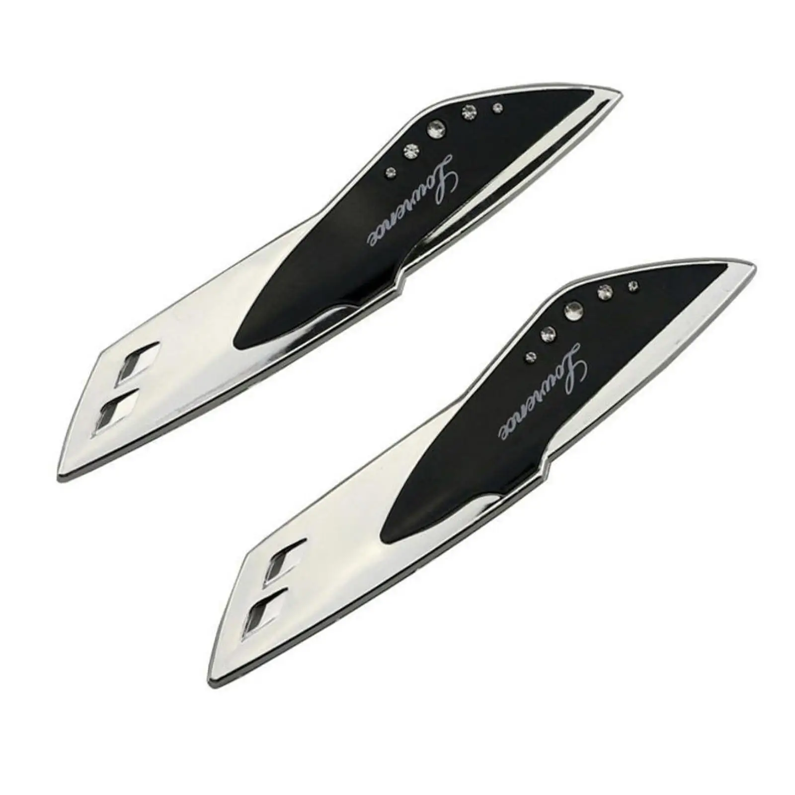 2 Pieces Generic Car Windscreen Wiper Pressurizer Stand Wiper Protector Wiper Wing Blade Spoilers for Truck Vehicle SUV