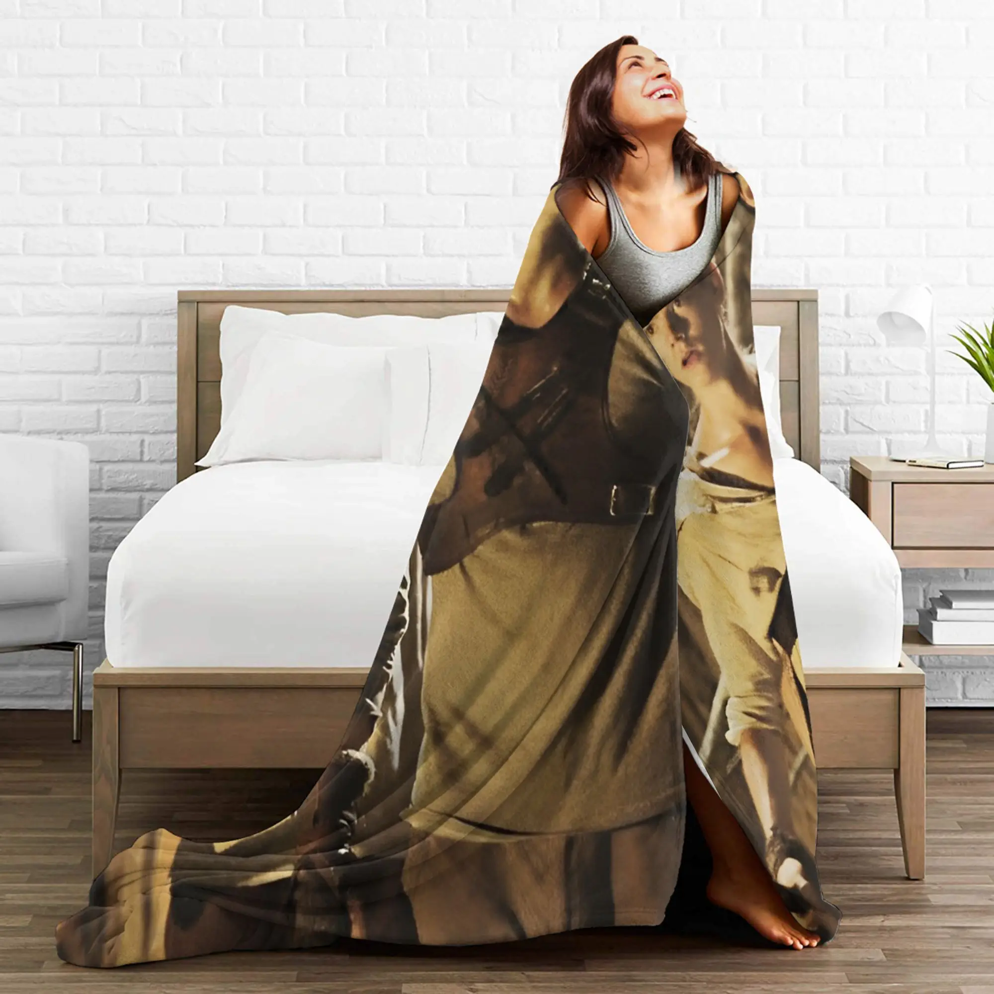 بطانية المتاهة عداء نيوت اكس توماس طائرة السفر الفانيلا الفراش يلقي لسرير الأريكة سوبر الدافئة جودة مخصصة المفرش #4