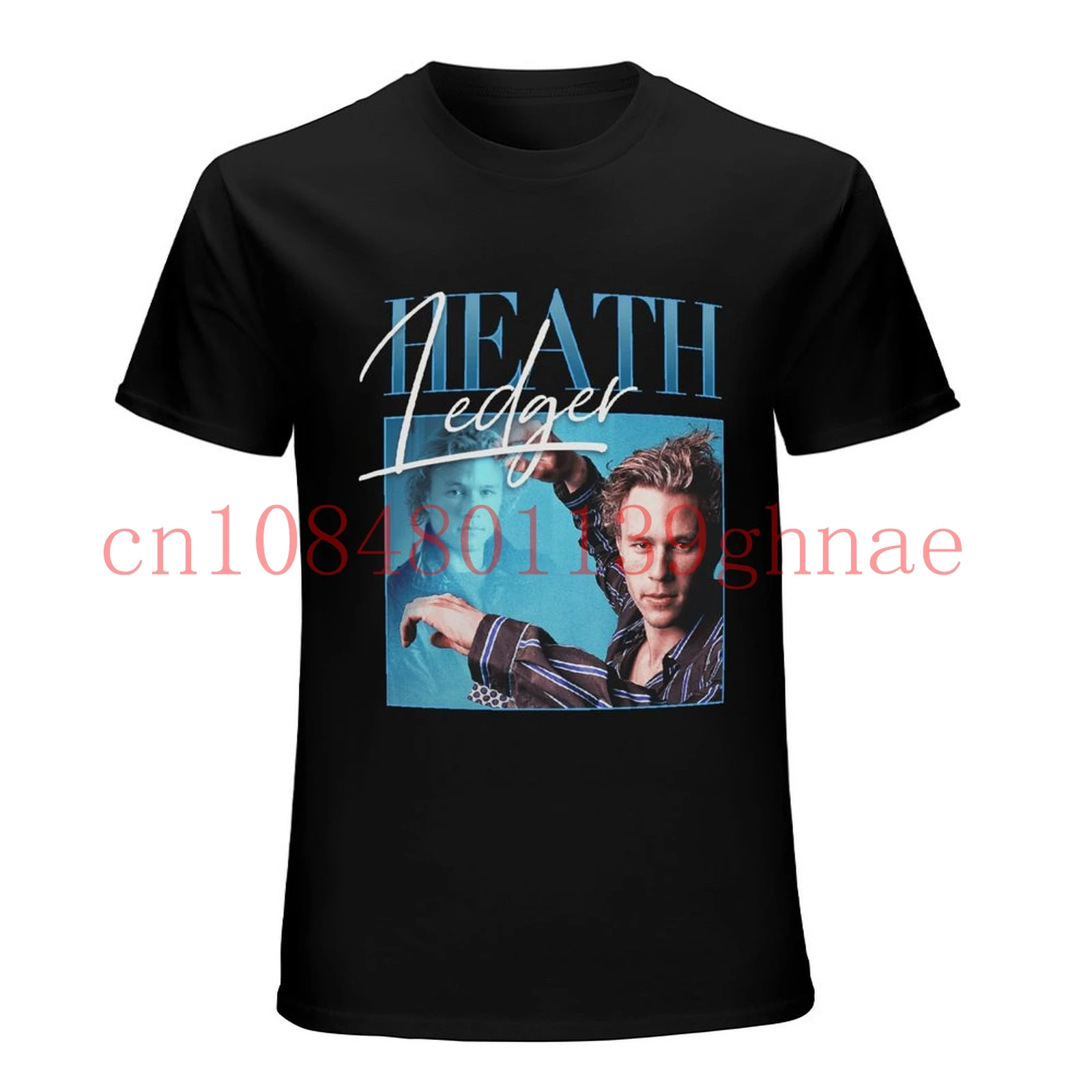 

Vtg Heath Ledger T Shirt Joker Tee Shirt Throwback Homage T Shirt
