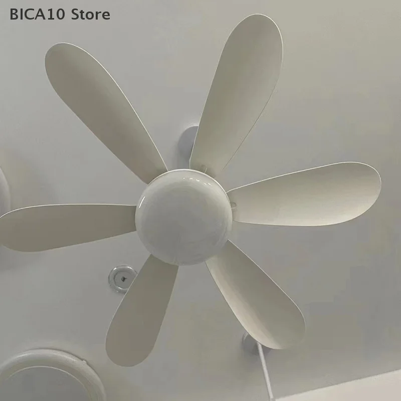 Black LED Ceiling Fan Lights With Remote E27 40 Watss Dimming LED Light For Living Room Study Home Use