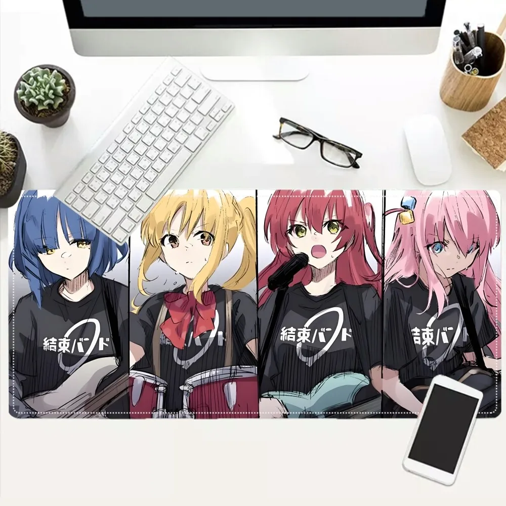 Anime B-Bocci The R-Rock! SexyGirl Mousepad Laptop Gaming Accessories Mousepad Large Desk Mat Computer Gamer Keyboard Rug Carpet