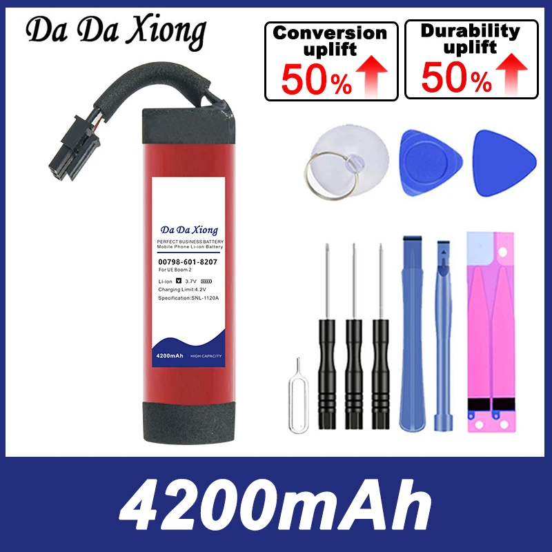 

DaDaXiong новый высококачественный 4200mAh 00798-601-8207 Сменный аккумулятор для Logitech UE Boom 2 + Tool