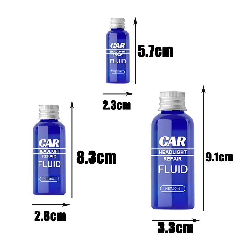 Car Headlight Restoration Polishing Kits High-quality Headlamp Scratch Remover Repair Maintenance Liquid Kit Auto Accessories - Image 6
