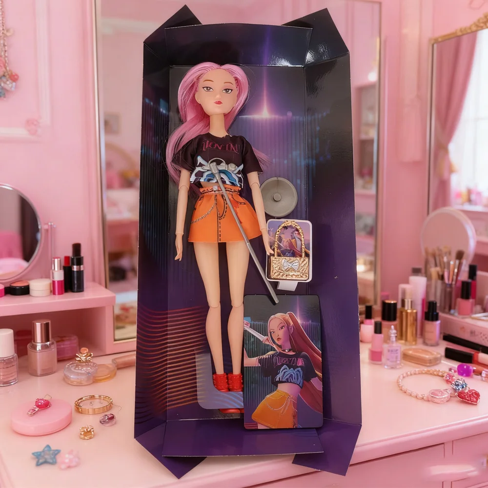 ألعاب الدمى الجديدة Kpop شيطان الصيادين عمل الشكل لعبة رومي ميرا زوي ألعاب أطفال هدية مجموعة دمى الموضة #3