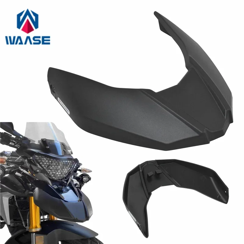 

waase For BMW G310GS G310 G 310 GS 2017 2018 2019 2020 2021 2022 2023 Front Fender Beak Nose Cone Extension Cover Extender Cowl