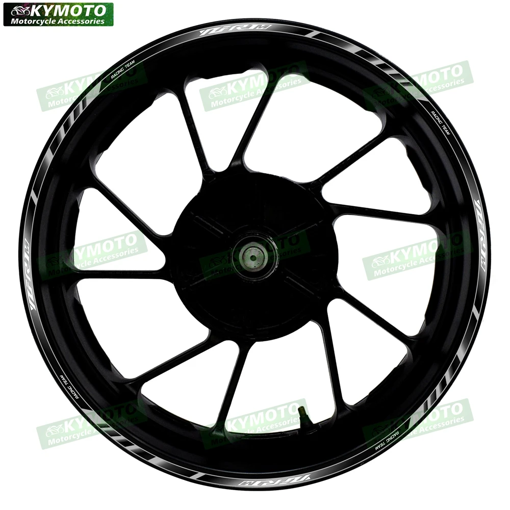 For YZF R1M R1 M motorcycle accessories 17 inch front and rear wheel decals fairing hub modified reflective sticker decoration