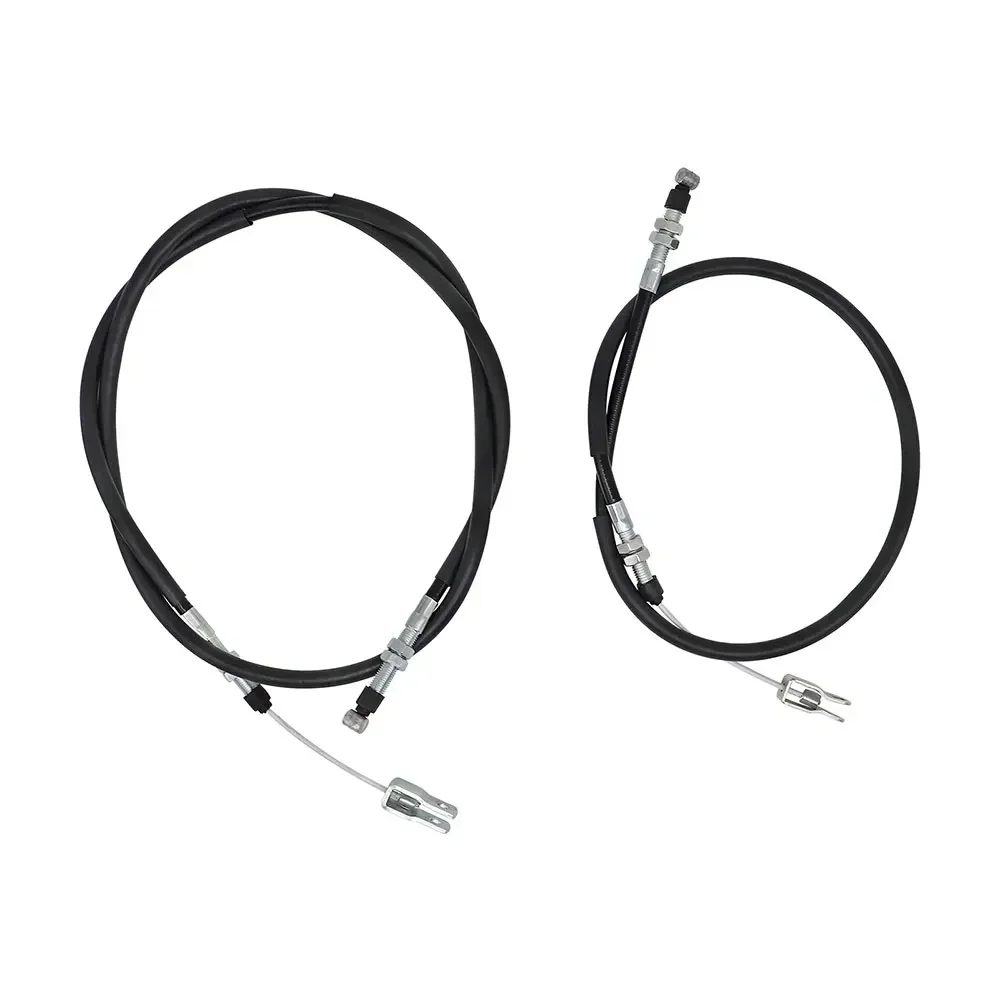 For Kawasaki Mule Left & Right Rear Brake Cable SET Parking Cables (1201 & 1202)