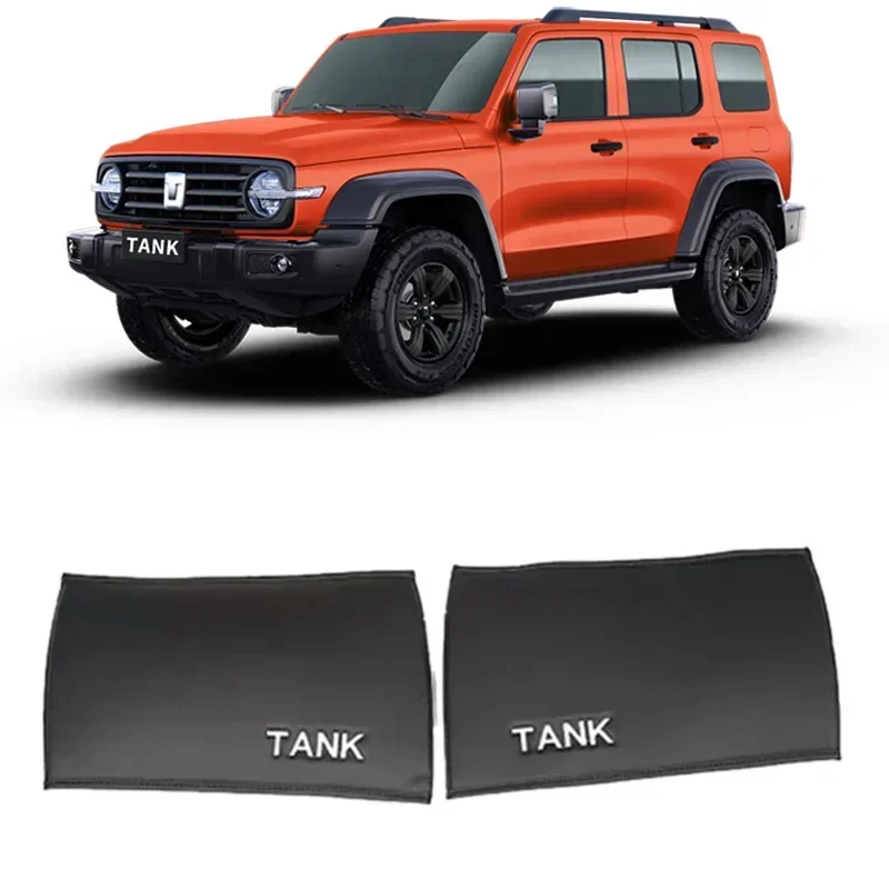 Center Column Seat Belt Anti-collision Sticker For GWM Tank 300 B-pillar Sticker Noise Reduction Protection Pad Tank300