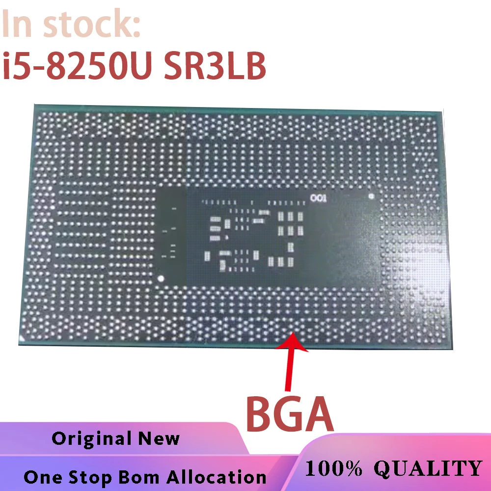 

100% New i5-8250U SR3LB i5 8250U BGA Chipset