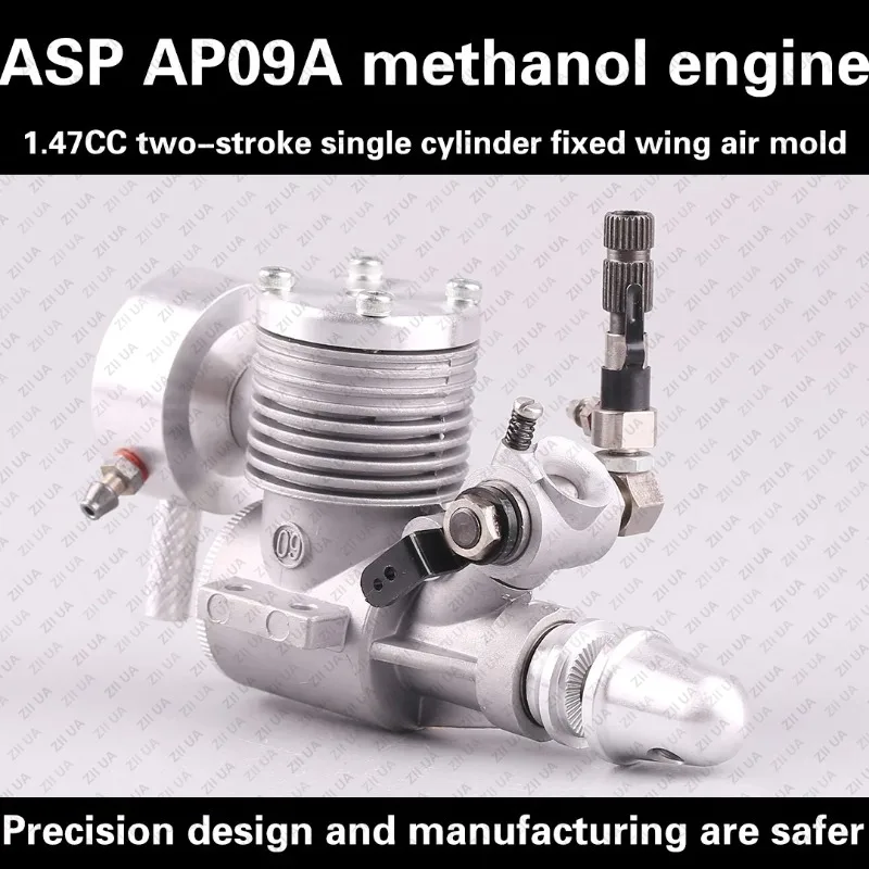 Original ASP AP09 AP09A 09 Class 1.5cc 2 Stroke Small Nitro Engine for RC Model Airplane