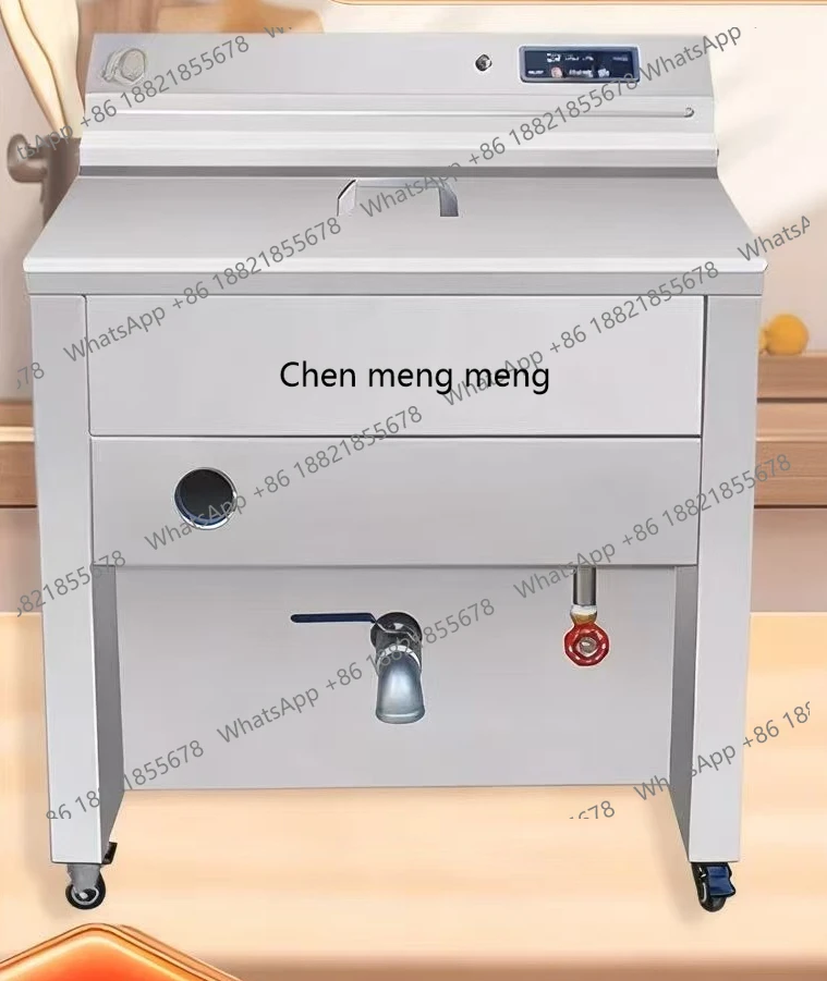 

Commercial Electric Deep Fryer Oil Water Separator Oil Pot Restaurant Kitchen Large Electric Hot Fried Skewers Equipment