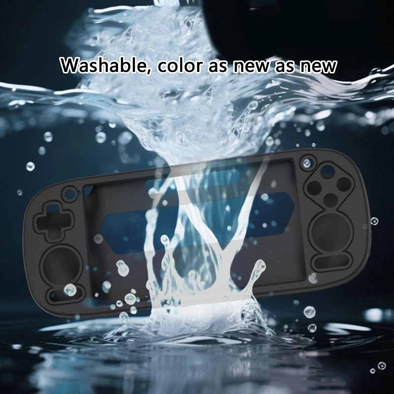 Copertura protettore Shell silicone graffiato per tasca retroidea 5 Console Skin 83CF