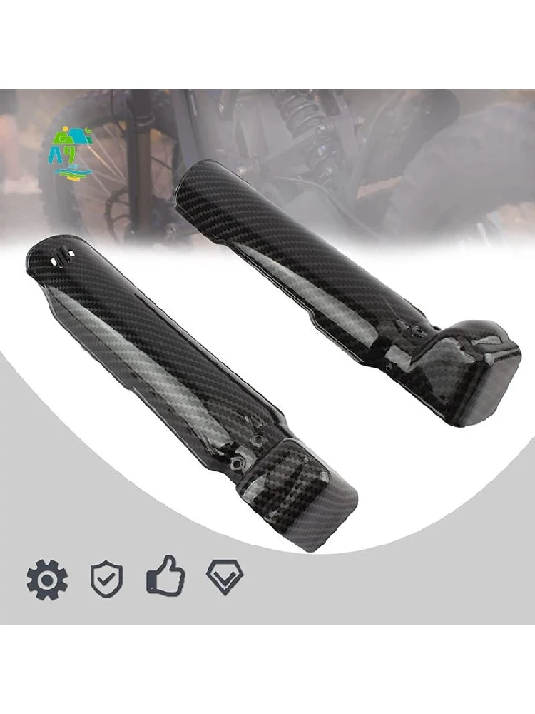 AliExpress A09E-Front Fork Guards Cover Shock Protection For Sur Ron Surron Light Bee S/X X160/X260 Dirt Bike ,Carbon Fiber Pattern