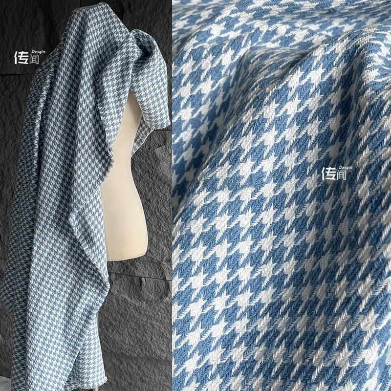 

Thickened Skin Friendly Comfortable Jacquard Fabric for Fashion Clothing Upholstery Fabrics Cloth Diy Sewing By The Yard