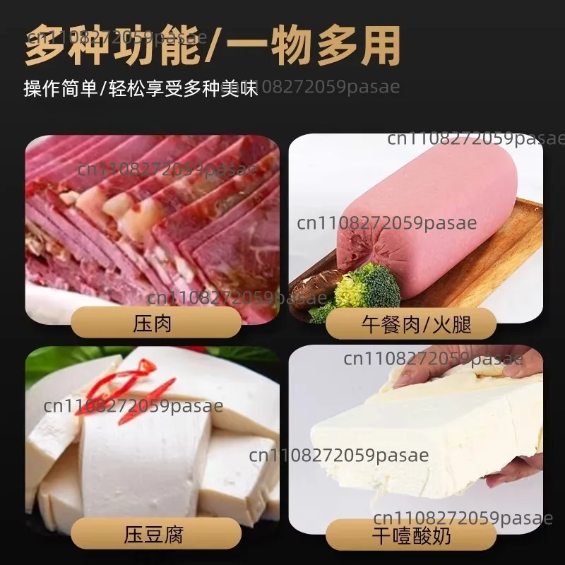 304 Stainless Steel Tofu Press Mold | DIY Stainless Steel Press Mold (with Drain Holes) | Tofu Making Mold | Kitchen Gadgets