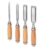 1PC Woodworking Chisels Art Artist Chip Carpentry Chisel Woodcut Wood Sculpture Flat Chisel DIY Woodworking Hand Tool