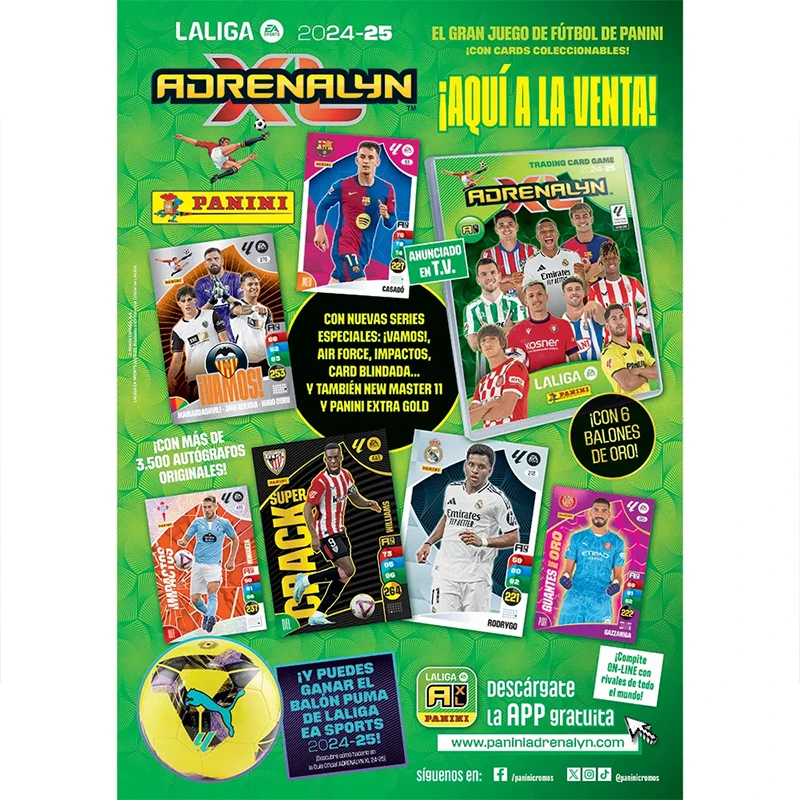New Season 2025 Panini Adrenalyn XL Promo LaLiga EA Sports Collection TRADING CARD GAME - Image 6