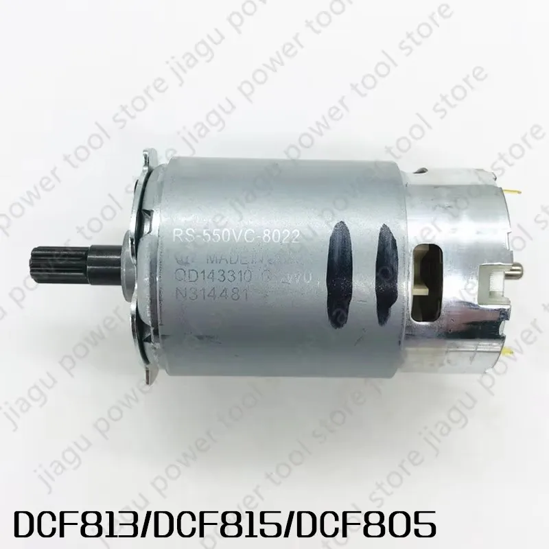 7 Teeth Motor RS-550VC-8022 Replace For DEWALT DCF815S2 DCF813 DCF815 DCF805 DCF813S2 N393969 N076006