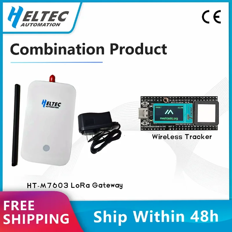 Heltec wireless tracker LoRa ESP32 BLE GPS LoRa gateway router Ethernet WiFi868 915MHz hotspot asset tracking IoT