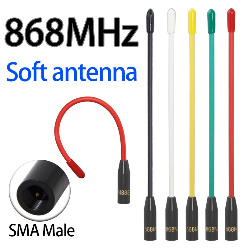 868MHz Antenna LoRa 863-870MHz 866MHz 869MHz Low VSWR SMA Connector for Meshtastic Lora32u4 II ESP32 Board Internet WiFi Antena