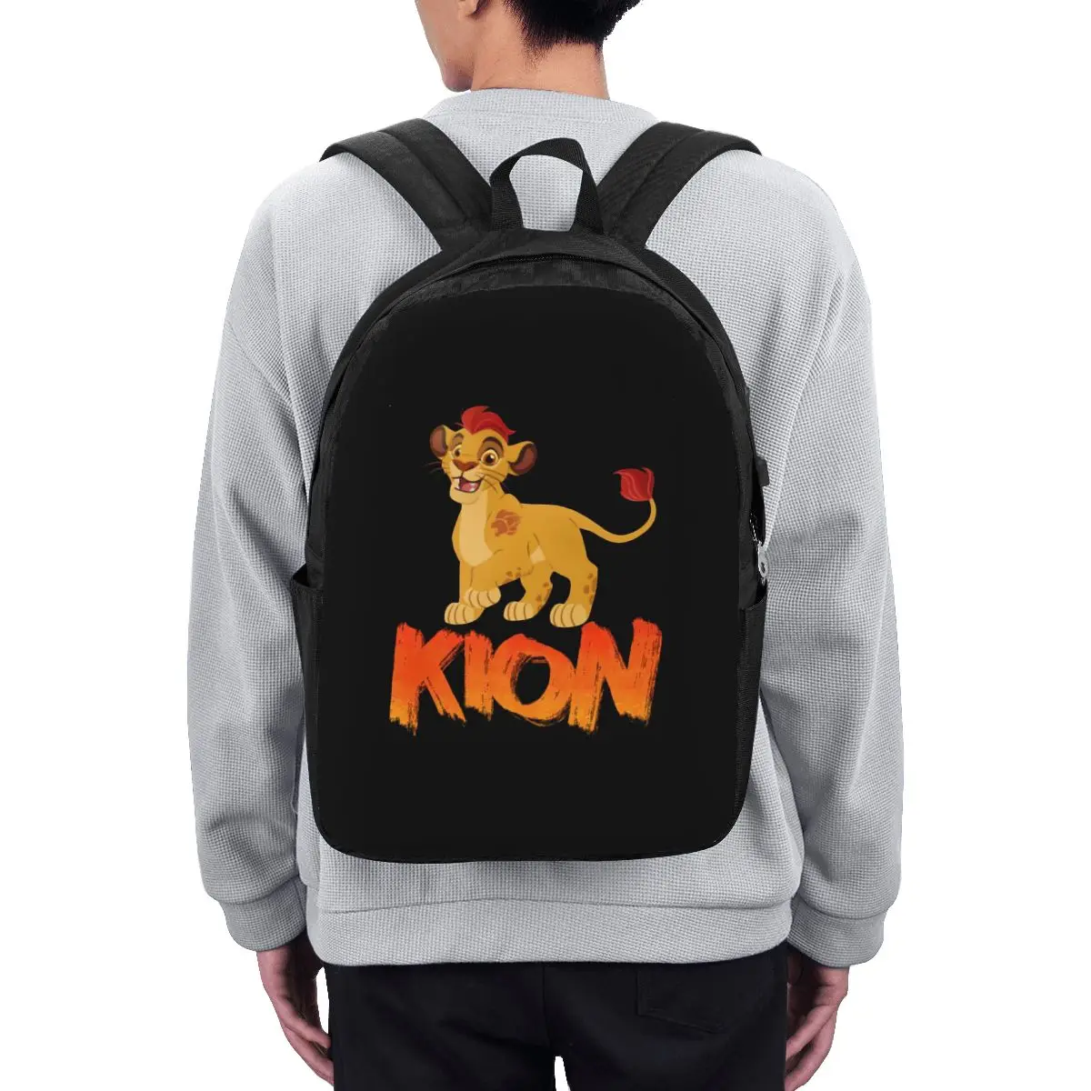 

Lion Guard Kion Backpack Travel Notebook Bag Computer College Student School Bag Laptop Shoulder Bags for Men Women