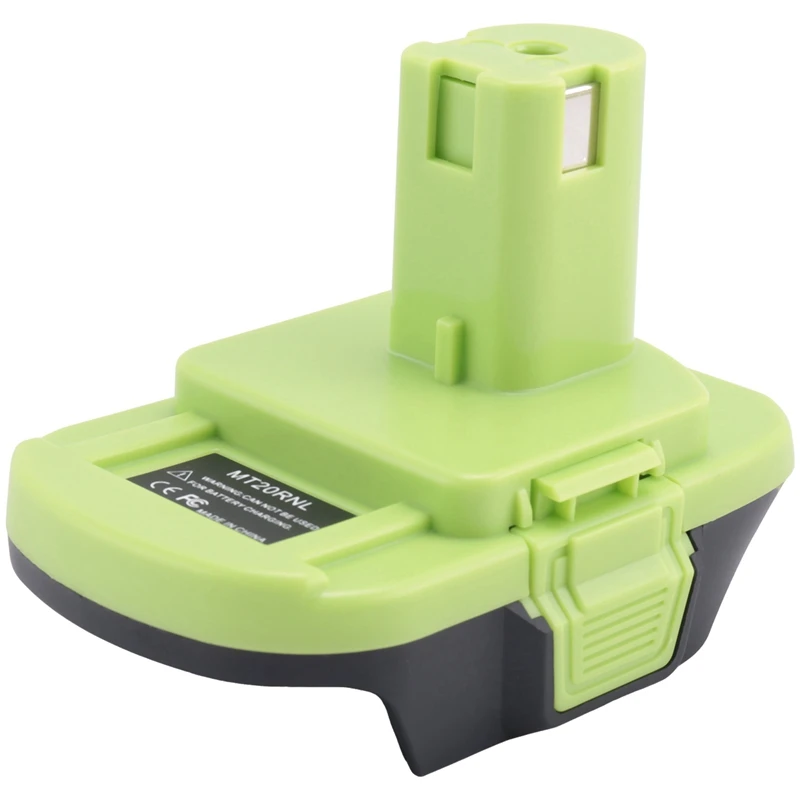 MT20RNL Battery Adapter Use For Ryobi 18V Tools,Converts For Makita 18V Li-Ion Battery To Ryobi 18V Li-Ion Battery