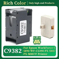 C9382 PX4MB C12C938211 Waste Ink Maintenance Box Chip Resetter For Epson WorkForce C5890 WF-C5390 PX-S887 PX-M887F Printer