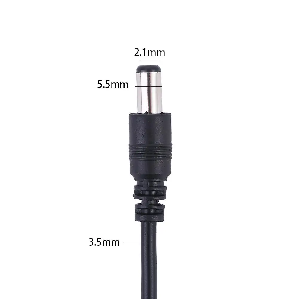 Boost Line Converter USB Cables 5.5*2.1mm Plug Adapter Cable Connector Cable Power Charger Cable USB to DC 3.5mm 5.5*2.1mm