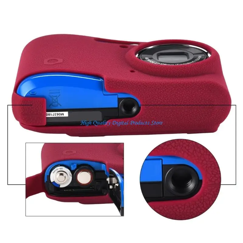 U2JE Slip Proof Camera Holder Case Ergonomic Grip Sleeve Cover For PIXPRO FZ45