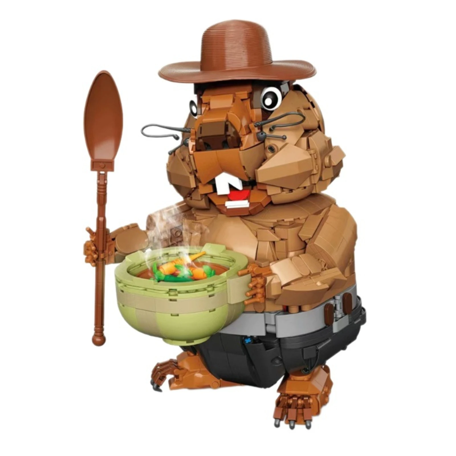 DK7073 1464PCS Murmeltier Bausatz Nette Tier Serie Modell Kleine Partikel Kreative Blöcke für Kind Spielzeug Urlaub Geschenke