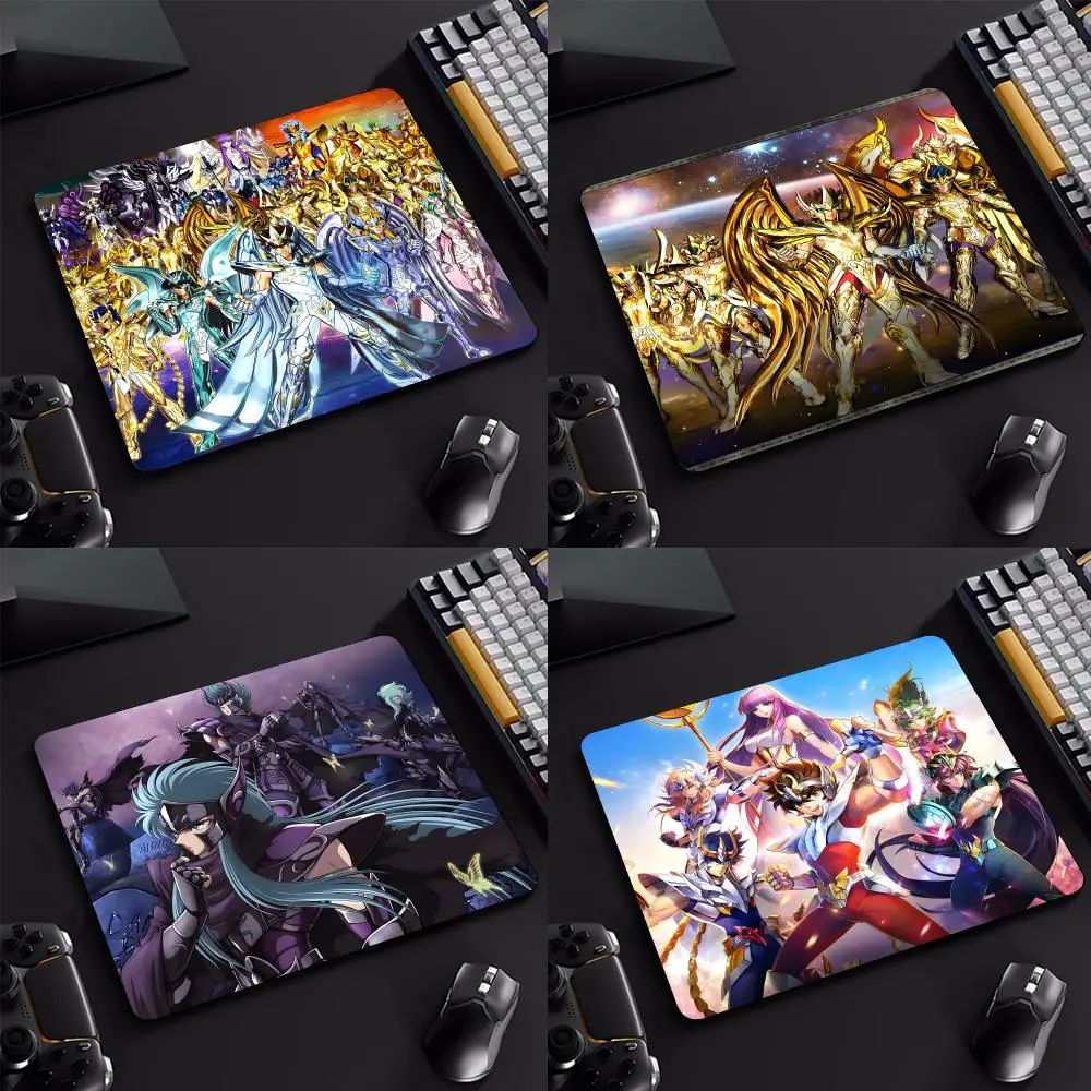 Anime S-Saints Seiyas Mouse Pad Cartoon rubber Small mouse pad desktop computer office keyboard e-sports ROGs game mouse pad