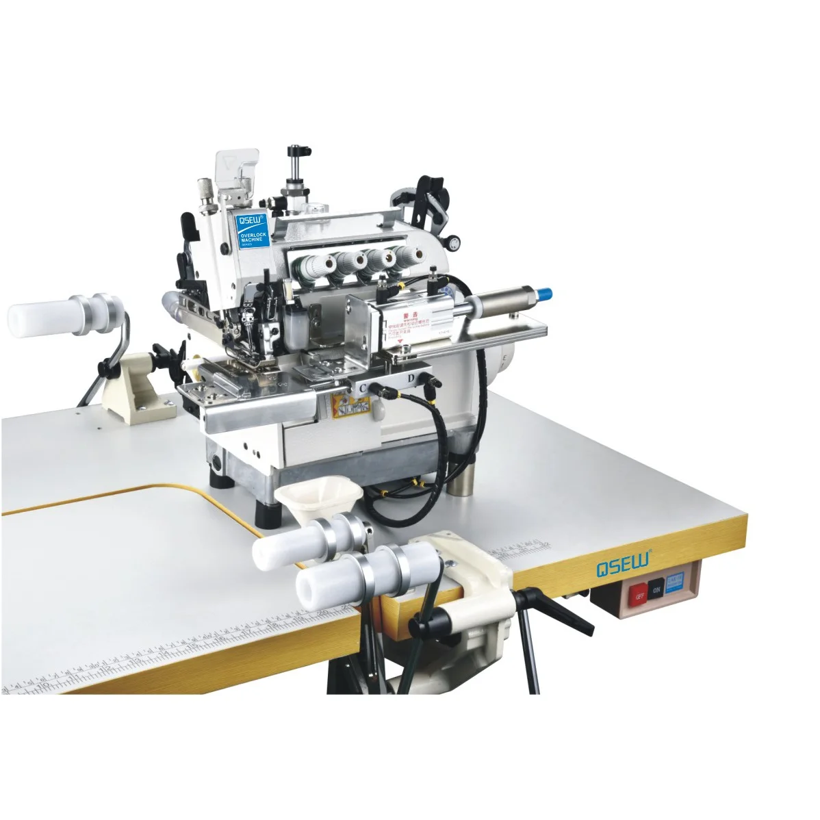 

# Hot Sales For QS-5100D-CL High Speed Automatic Cylinder Bed Collar Industrial Overlock Industrial Sewing Machine