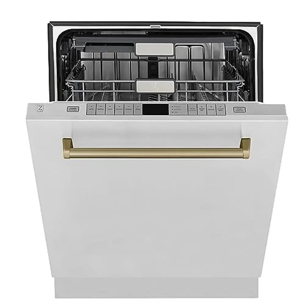 3rd Rack Dishwasher Stainless Steel Touch Controls LED Lighting High Capacity