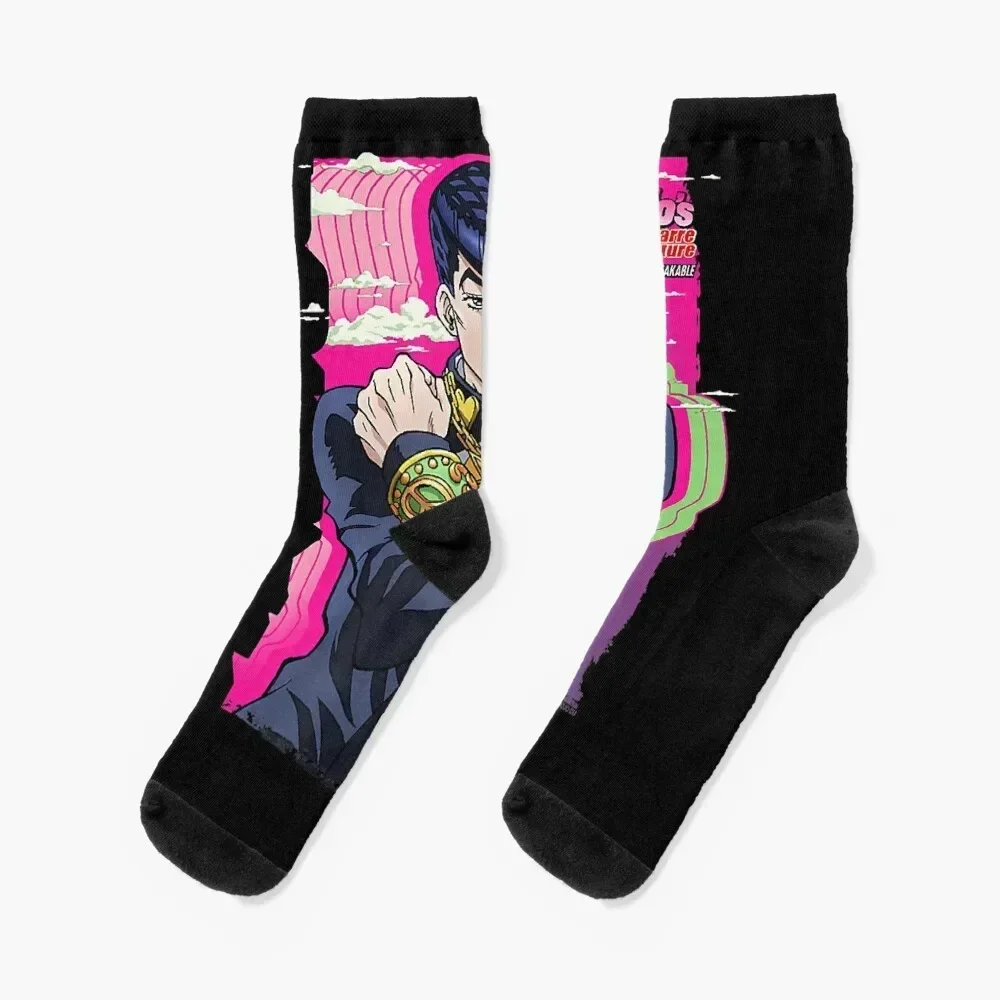 JoJo's Bizarres Adventures Josukes Clouds Funny Socks Rugby luxury hockey Socks Men's Women's