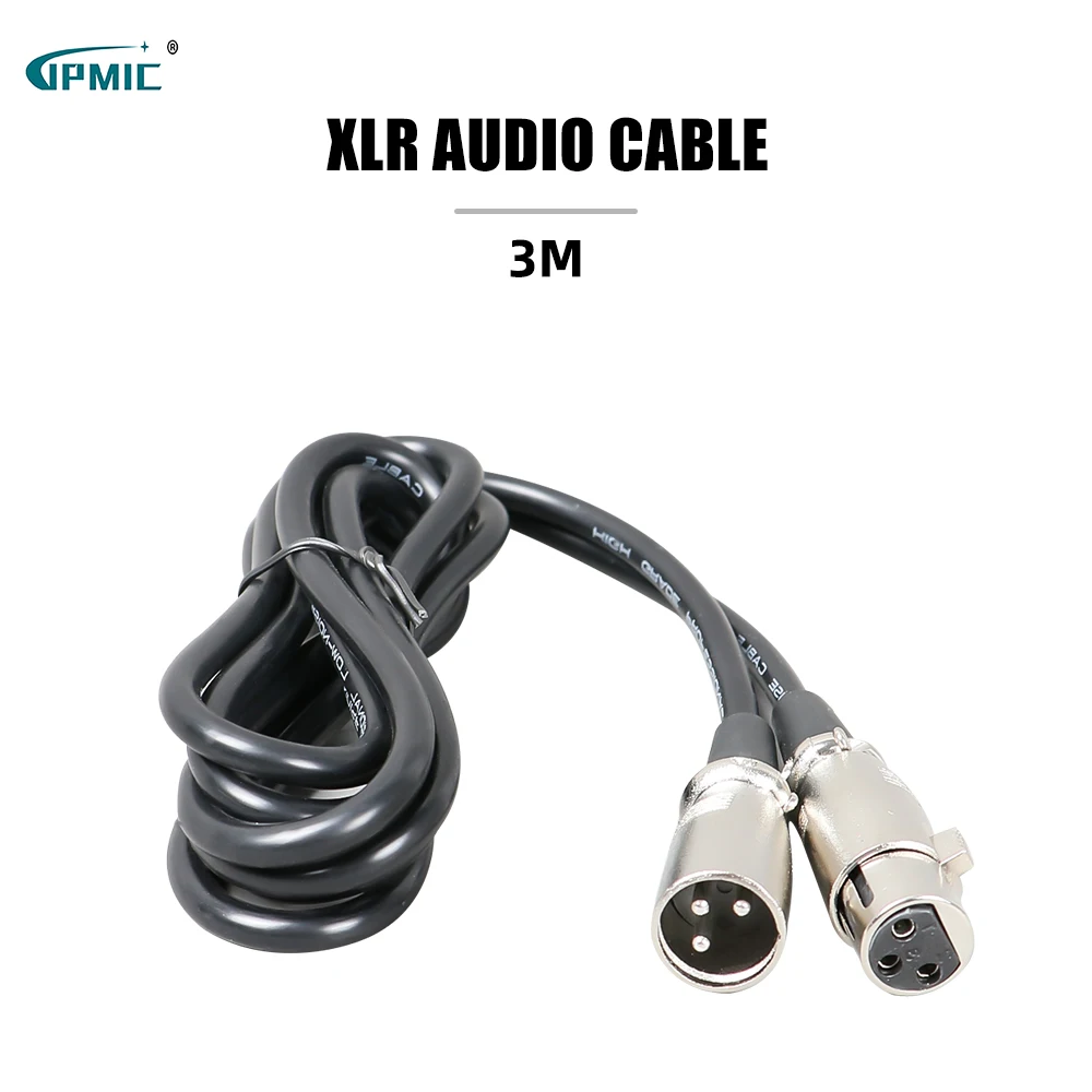 Qanon Line Revolving Bus Audio Input / Output Line KTV Audio Microphone Cable XLR Male to Female XLR Balanced Wire