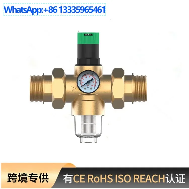 

Large flow Honeywell Honeywell same pressure reducing valve Brass double live connection pressure reducing valve Original export