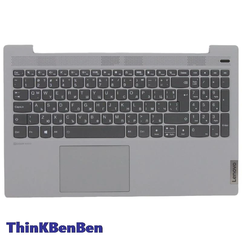 

BG Bulgaria Platinum Grey Keyboard Upper Case Palmrest Shell Cover For Lenovo Ideapad 5 15 ITL05 IIL05 ALC05 ARE05 5CB0X56114