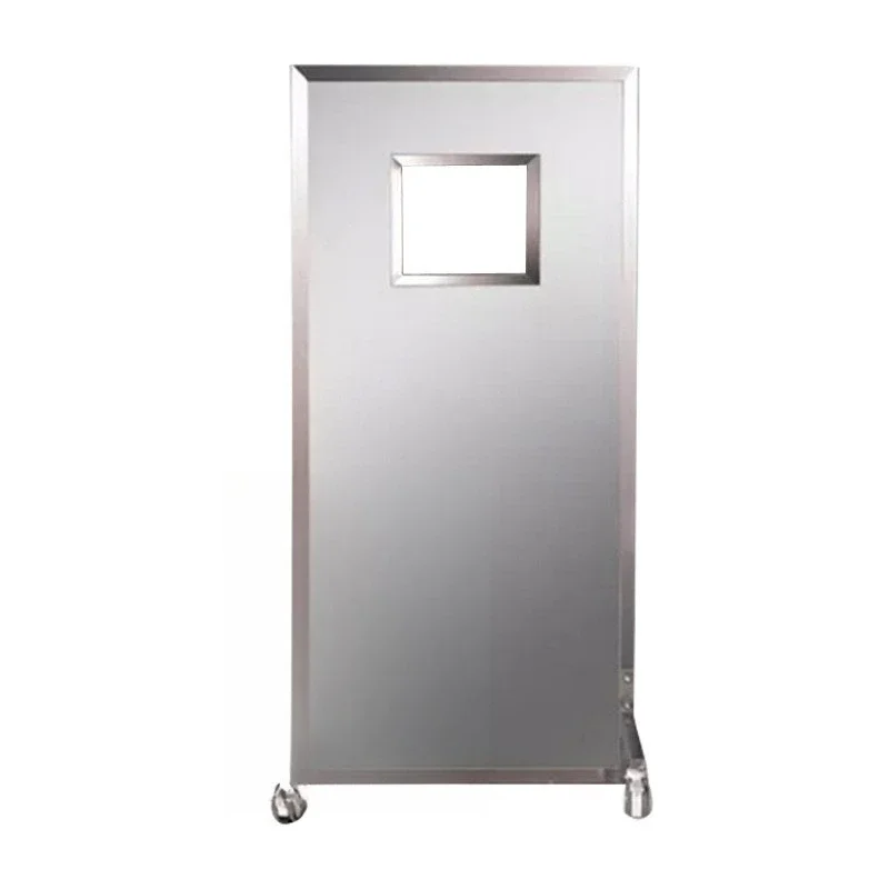 X-ray Protective Lead Screen A Lead Plate Lifting Mobile Folding Single and Double Interventional Surgery