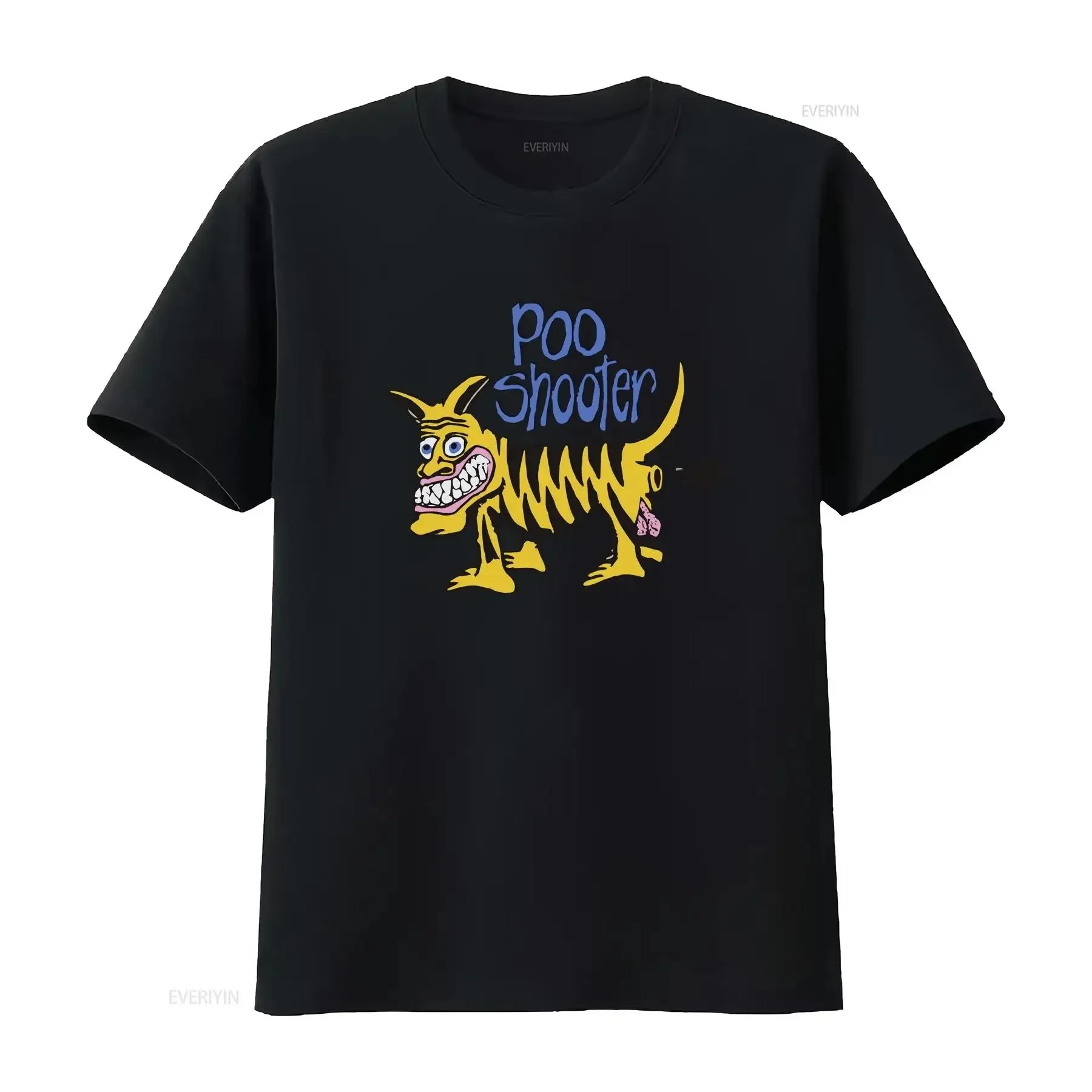 POO مطلق النار ريترو تي شيرت مضحك خمر 90's تصفح سكيت الشاطئ طاقم المحملة خمر غسلها تنوعا مصمم الملابس