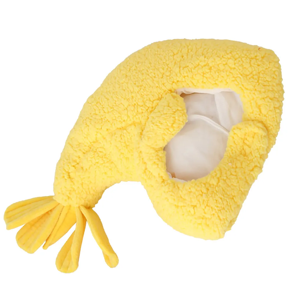 1Pcs Fried Shrimp Head Hat Party Costume Funny Novelty Dress-Up Carnival Festival Headdress Funny Costume Hat Cap