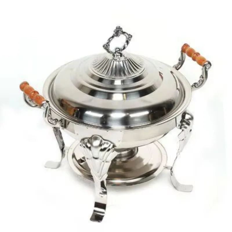 

Dish for Buffet Food Warming & Holding for Weddings & Restaurants at Wholesale Price Hot Selling Latest Model Metal Chafing