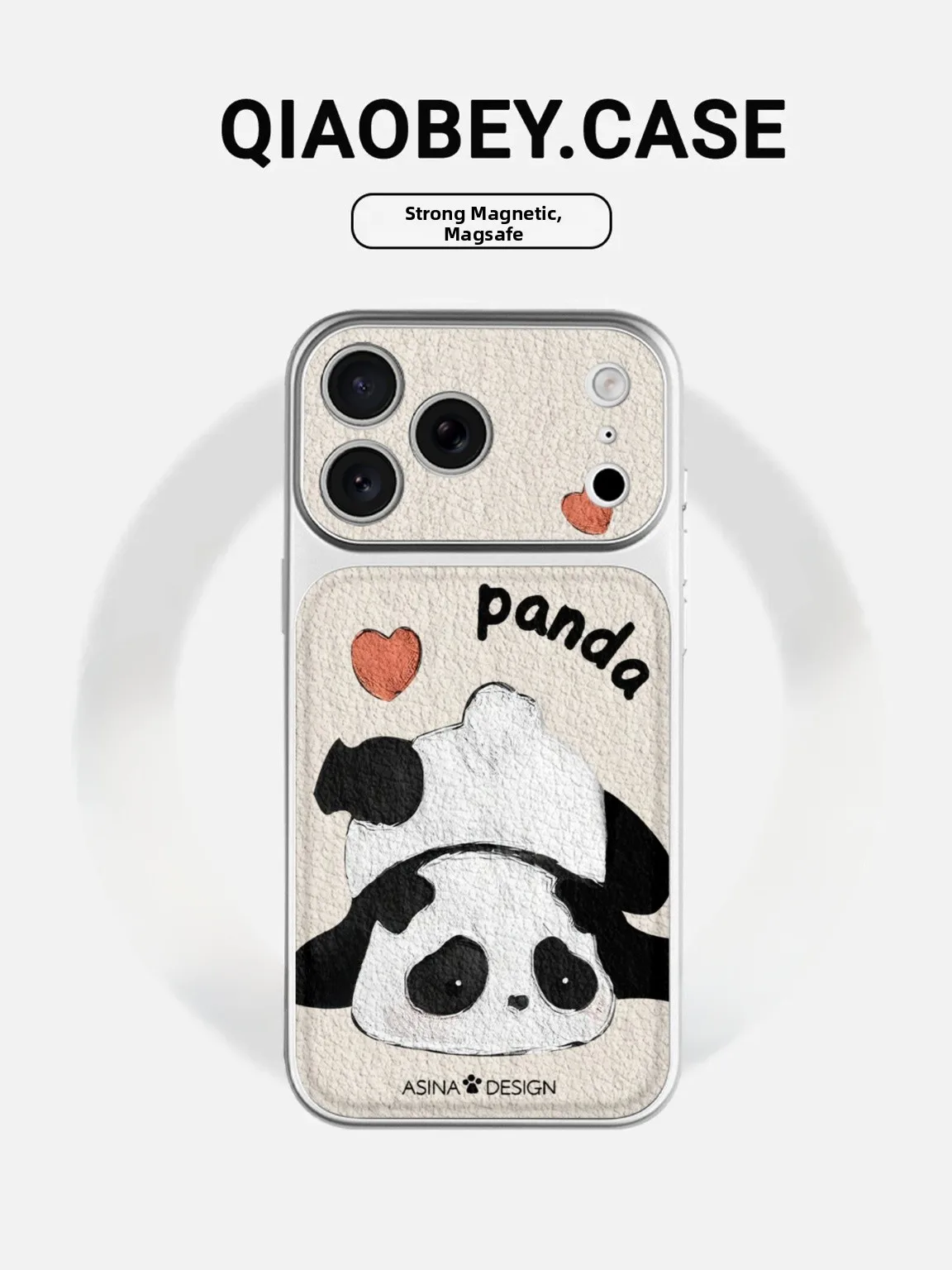 

Lazy Panda Phone Case Instant 17 Compatible iPhone 17 New Model High-End 16Promax Cartoon Cute 15 Lens Full Cov...
