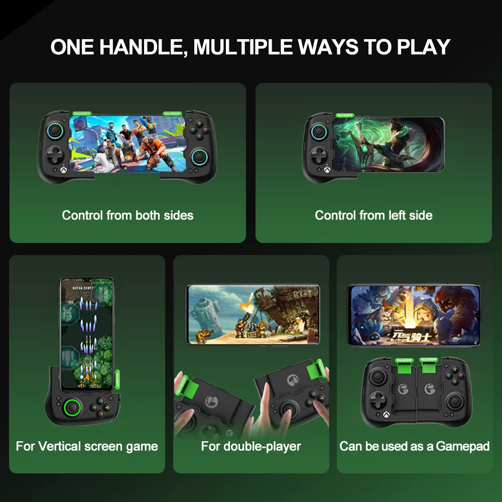 لوحة ألعاب GameSir X4 Aileron XBOX لأجهزة Android Cloud Gaming وحدة تحكم الهاتف الخليوي بلوتوث اتصال لاسلكي سلس RGB Light