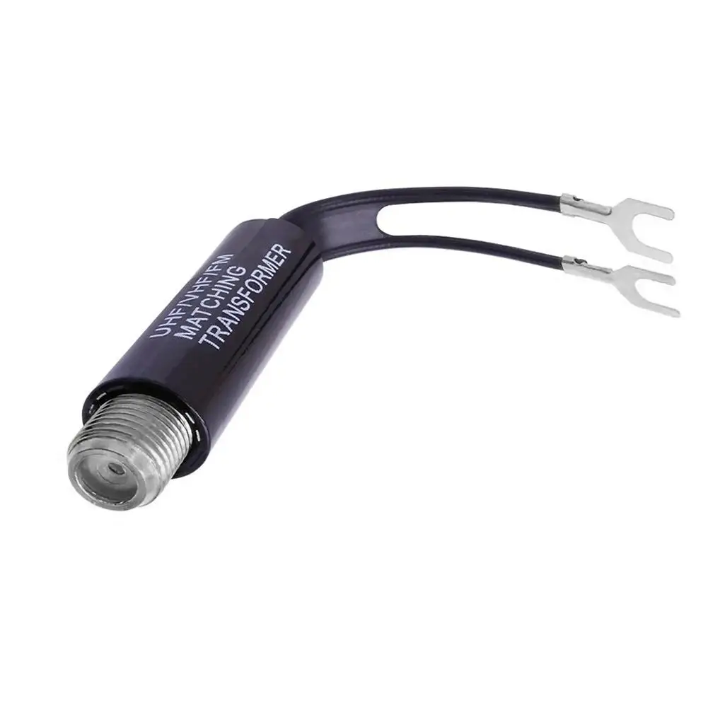 محول محول متوافق مع هوائي التلفزيون ، قوس هوائي كابل ، RF ، FM ، VHF ، UHF ، C2N8 ، 75-أوم
