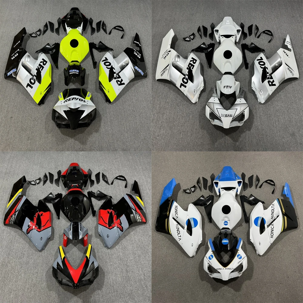 Kit Carene Moto in ABS a Iniezione, Compatibile con CBR1000RR CBR1000 RR CBR 1000RR 2004 2005, Carrozzeria Completa