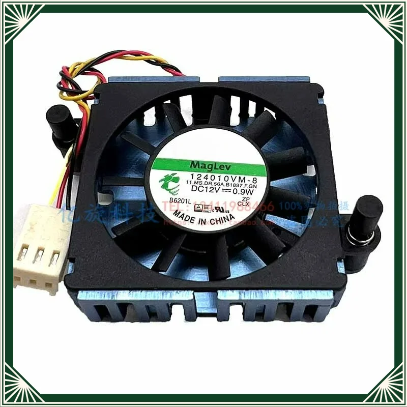 124010VM-8 DC12V 0.9W 4010 MagLev Cooling Fan For SUNON 3Pin Quiet DC Brushless Cooling Fan