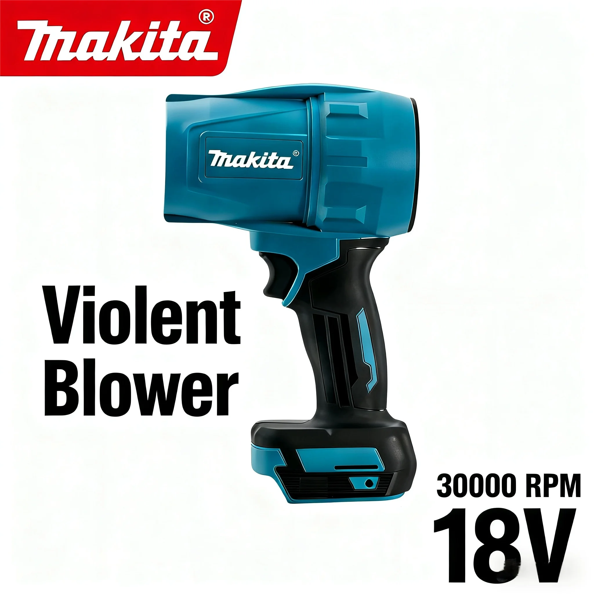 

Makita Cordless Air Blower 18V LXT Brushless Motor High-Power Portable Tool for Dust/Leaves/Cars/Electronics Cleaning