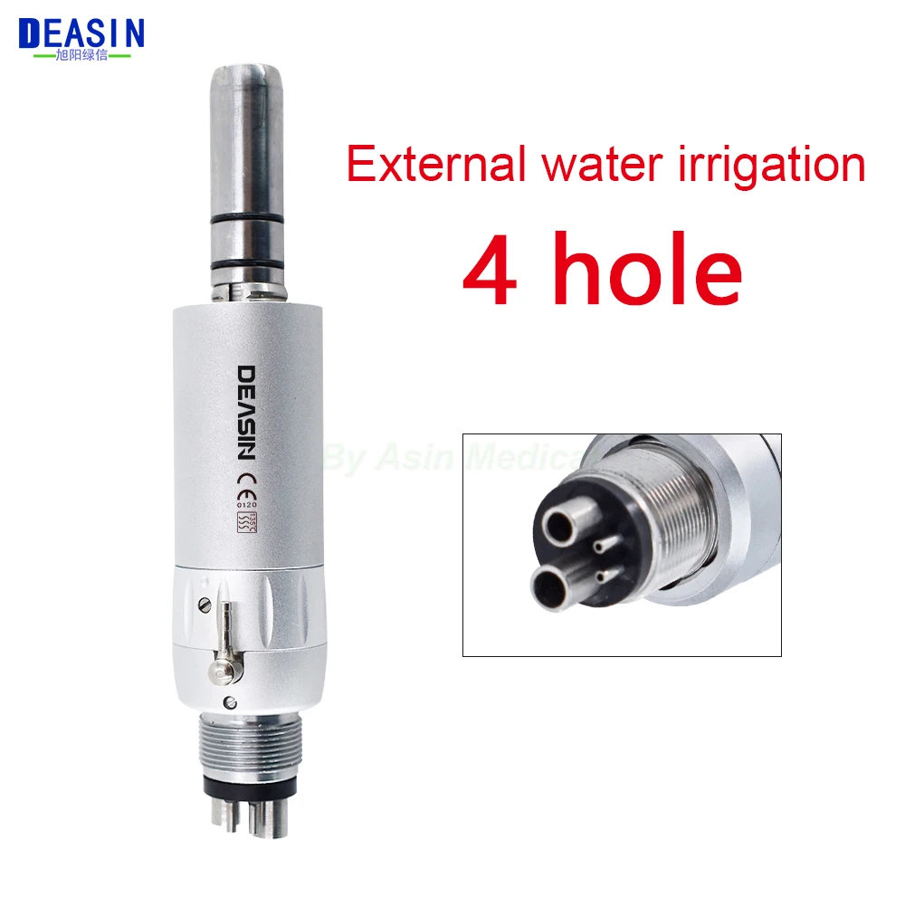 Dental Slow Low Speed External/Inner Water E-type 2/4 Hole Air Motor Handpiece Micromotor