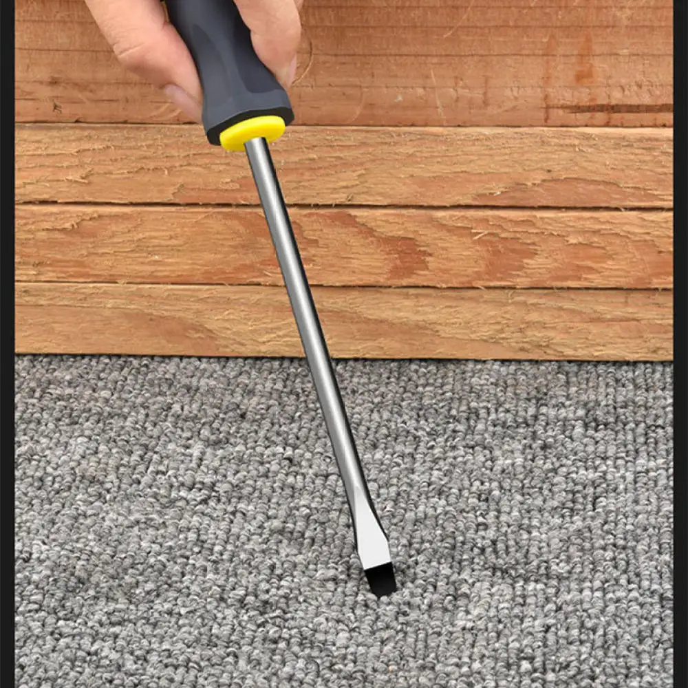 Ergonomic Massage Handle Screwdriver Strong Magnetic Phillips Slotted Bit Durable Steel Hand Tool Accurate Repairing Repair Devi
