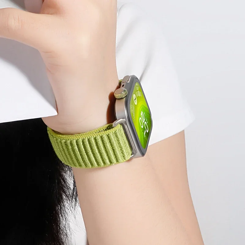 퀵링크 엘라스틱 1:1 나일론 우븐 시계 스트랩 (화웨이 워치 핏 4 프로 밴드, 화웨이 핏4 핏3 브레이슬릿 워치밴드)